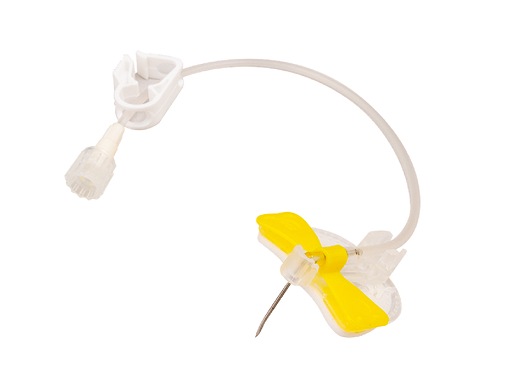 AGULHA DE HUBER COM DISPOSITIVO DE SEGURANÇA - BLENTA